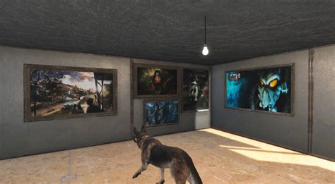 Fallout Themed Custom Paintings - Fallout 4 / FO4 mods