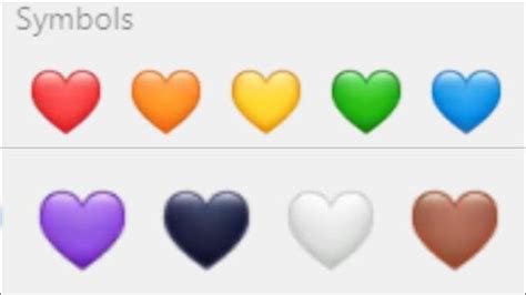 Does It Really Matter Which Heart Emoji Is Used