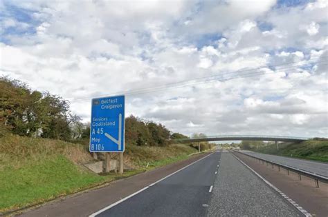 Speed limit on section of M1 extended for three months - Belfast Live