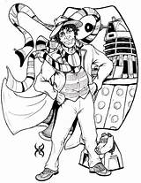 Doctor Who Dalek Coloring Pages sketch template