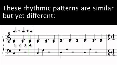 Piano: about rhythm patterns - YouTube