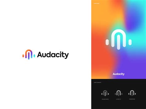 Audacity Logo Redesign by Yassine Brands® on Dribbble