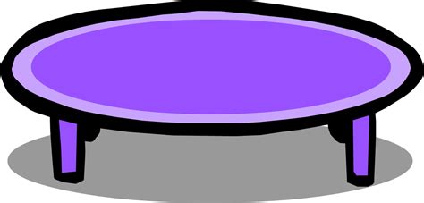 Purple Coffee Table | Club Penguin Wiki | Fandom