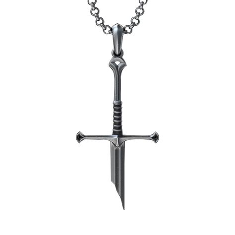 Narsil Broken Sword Necklace Isildur's Narsil Sword - Etsy Canada