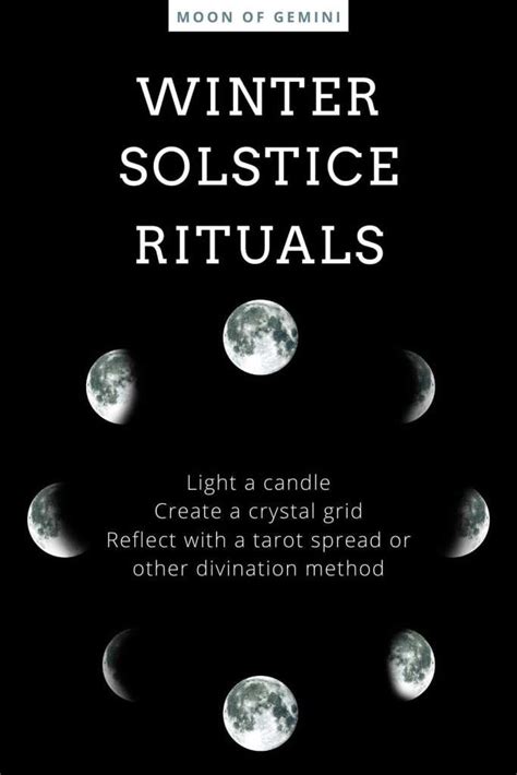 3 Easy Rituals for Winter Solstice • 2020 • Moon of Gemini