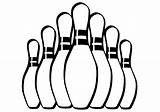 Bowling Coloring Pages  Free Printable For Kids sketch template
