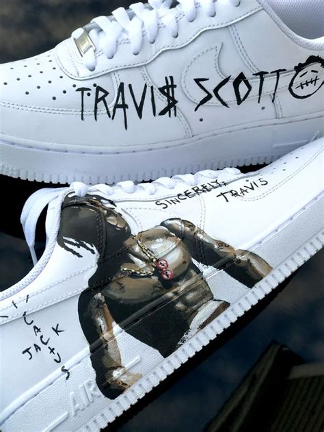 Custom Travis Scott AF1’s | THE CUSTOM MOVEMENT in 2021 | Travis scott shoes, Cute nike shoes ...