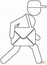 Postman coloring Page  Free Printable Coloring Pages sketch template