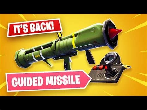 NEW Guided Missile Update!! (Fortnite Battle Royale) - YouTube