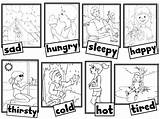 Emotions Coloring Sheets Pages sketch template