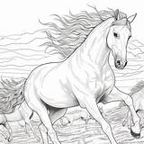 Horse Farm Coloring Pages sketch template
