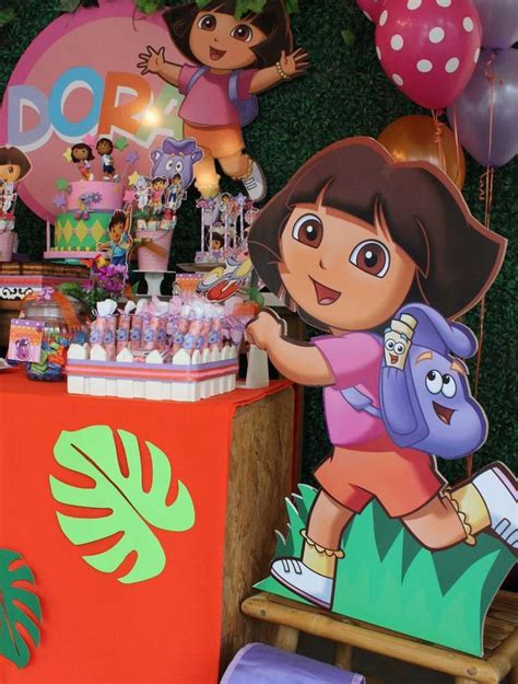 Dora / Diego Birthday Party Ideas | Photo 7 of 16 | Explorer birthday ...