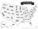 United States Map Coloring Page sketch template