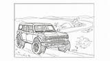 Ford Bronco Coloring Pages  BraedenilHolmes sketch template