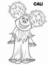 Printable Smallfoot Movie Coloring Pages PDF  Coloringfoldercom sketch template
