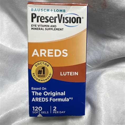 PRESERVISION AREDS LUTEIN Eye Vitamin & Mineral 120 Softgels Exp 12/2023 $17.95 - PicClick