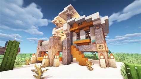 Experimented with some desert themes! Thoughts? - Minecraftbuilds | Minecraft architecture ...