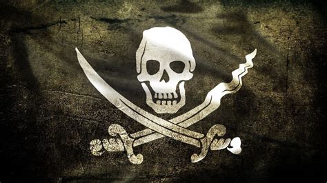 Jolly Roger, skull, pirates, skull and bones, digital art, HD Wallpaper | Rare Gallery