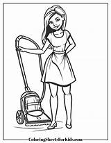 Vacuum Cleaner Coloring Pages Free Printables PDF  Sheets sketch template
