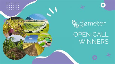 DEMETER Open Call #2 Winners announced - Demeter