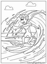 30  Surfing Coloring Pages Free Printable PDF & Online sketch template