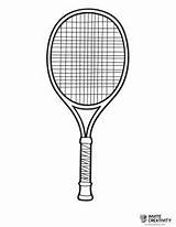 Tennis Coloring Pages Free Printable PDFs  Invite Creativity sketch template