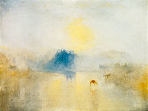 Norham Castle bei Sonnenaufgang - Joseph Mallord William Turner als ...