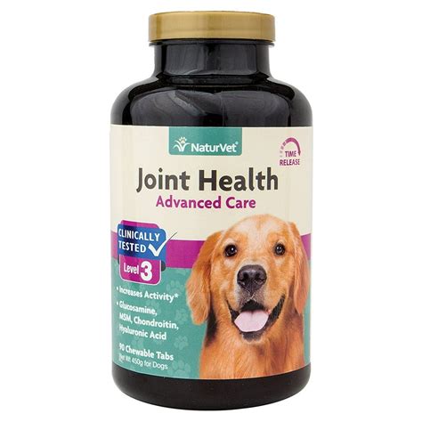 NaturVet Joint Health Time Release Level-3 Supreme Hip & Joint Dog Supplement - Walmart.com ...