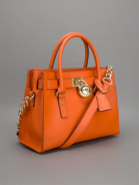 Michael Kors Tote Bag in Orange - Lyst