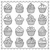 Printable Cute Cupcake Coloring Pages  Kidsworksheetfun sketch template