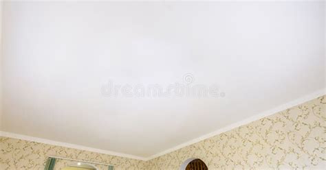 Plastered ceiling stock image. Image of decoration, smooth - 49676741