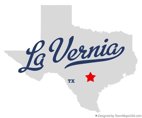 Map of La Vernia, TX, Texas