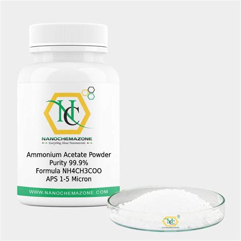 Ammonium Acetate Powder Low Price | Nanochemazone