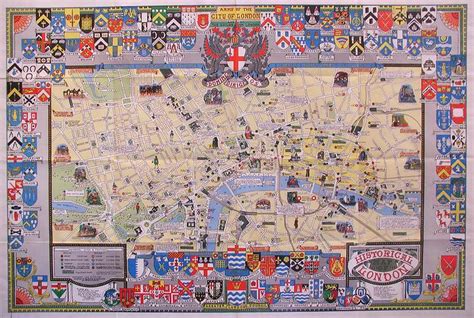 Historical Map of London – The Old Map Gallery