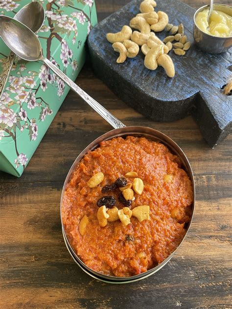 Carrot Halwa with jaggery - Gajar ka Halwa Recipe - Sweet recipe ...