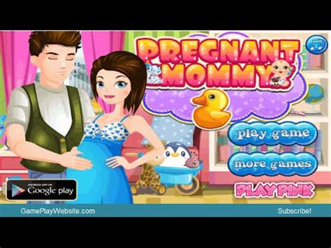 Pregnant Mommy Online Game - Baby and Girl Maternity Games - YouTube