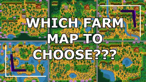 Stardew Valley 1.4 | Which farm maps to choose? | หน้าข้อมูลเกี่ยวกับเกมมีประโยชน์ที่สุด