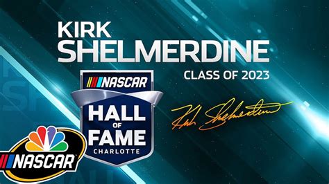 Kirk Shelmerdine - NASCAR Hall of Fame Class of 2023 | Motorsports on NBC - YouTube