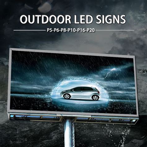 China Outdoor LED Signs Suppliers and Manufacturers - Factory Direct ...