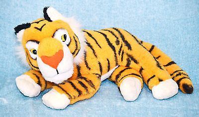 Disney Mattel Aladdin Rajah Tiger 11" Plush Stuffed Animal Toy Vintage ...