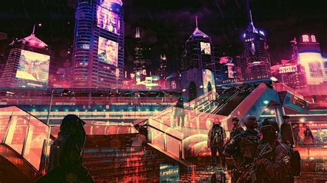 Wallpaper futuristic, cyberpunk, future world, 4K, Art #20478 Hd ...