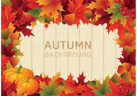 Vector Colorful Autumn Leaves Border - Download Free Vector Art, Stock Graphics & Images