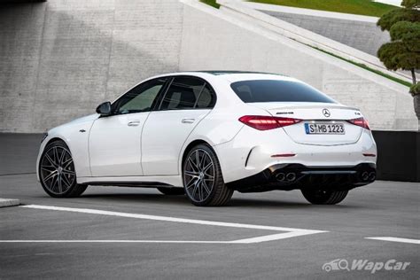 No more V6, 2023 (W206) Mercedes-AMG C43 gets A45 engine with 408 PS/500 Nm | WapCar