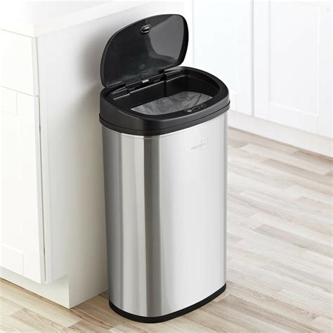 Motion Sensor Trash Can 13 Gallon Garbage Touchless