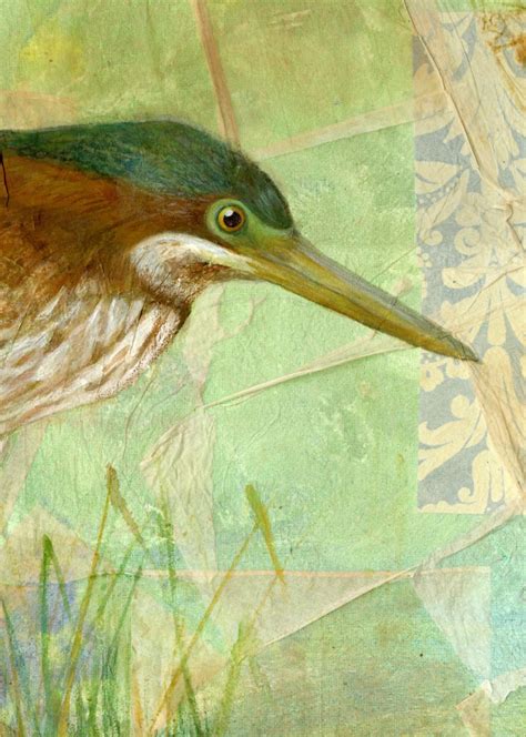 Green Heron Art Bird Painting Bird Artwork Watercolor Bird | Etsy