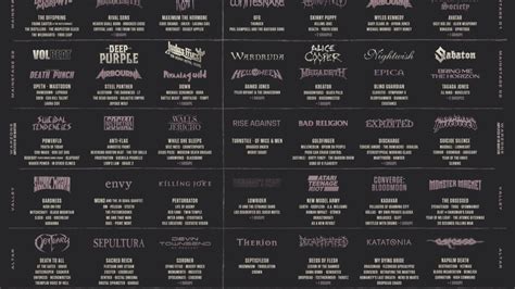 Hellfest 2022 Lineup: Metallica, GN'R, NIN, Faith No More, Deftones ...