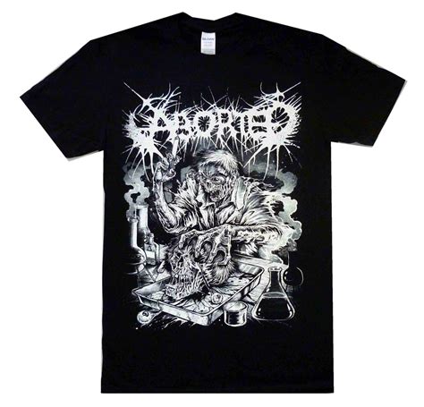 Aborted Mad Scientist Australian Tour Shirt