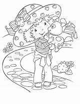 Printable Strawberry Shortcake Coloring Pages sketch template