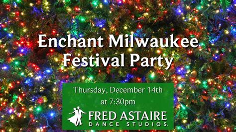 Enchant Milwaukee Festival Party, 7035 S Ballpark Dr, Franklin, WI 53132, December 14 2023 ...