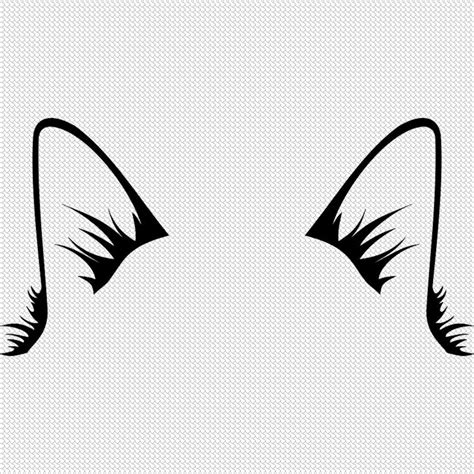 Cat Ears SVG Digital File Cute Cat Ears for Cricut - Etsy